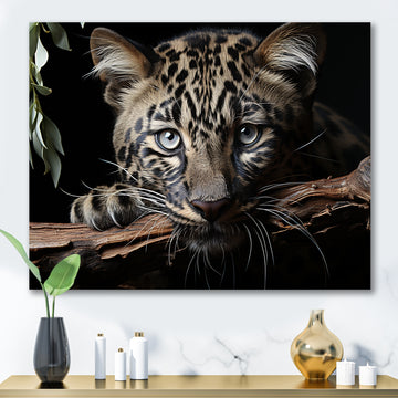 Leopards Graceful Elegance - Leopard Wall Decor